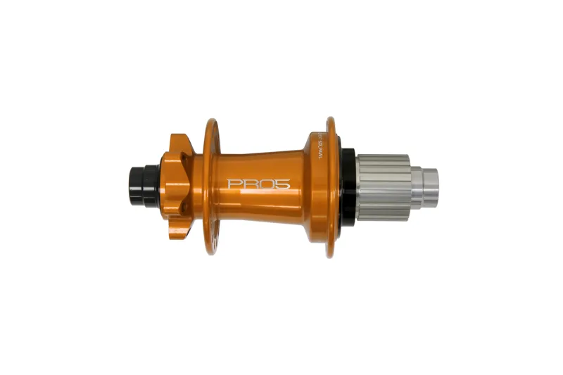 Hope Pro 5 32H 157mm 12mm 6-Bolt Super Boost Rear Hub - Orange