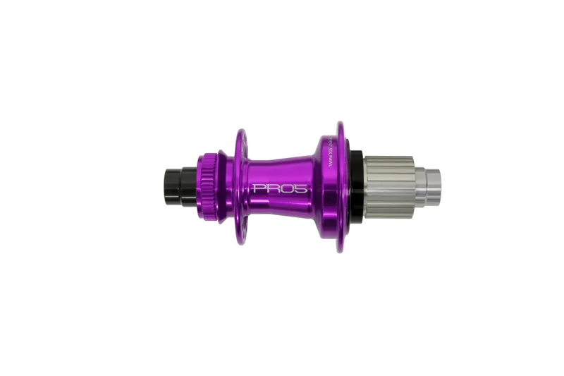 Hope Pro 5 24H 142mm 12mm S/Pull Centre Lock Rear Hub - Purple