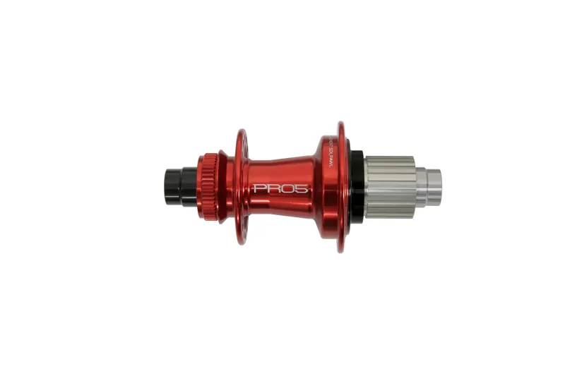 Hope Pro 5 24H 142mm 12mm S/Pull Centre Lock Rear Hub - Red