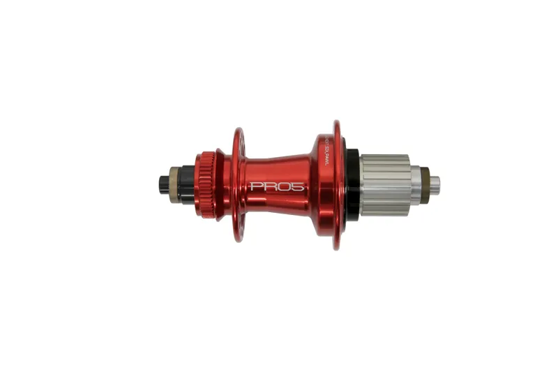 Hope Pro 5 32H 135mm 12mm Centre Lock Rear Hub - Red