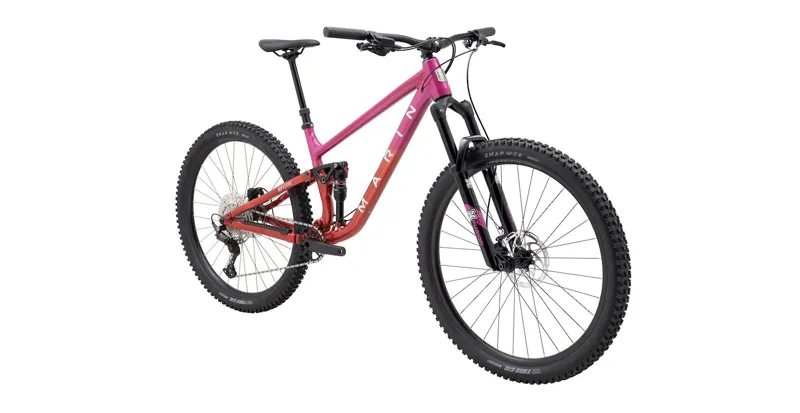 Marin Rift Zone 1 27.5 inch 2025 Full Suspension MTB - Pink/Coral-1