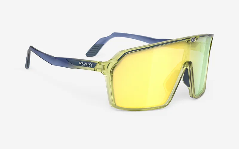 Rudy Project Spinshield RP Optics Sunglasses - Blue/Apple Green/Yellow
