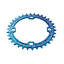 Race Face Narrow/Wide Single 104 BCD Chainring - Blue