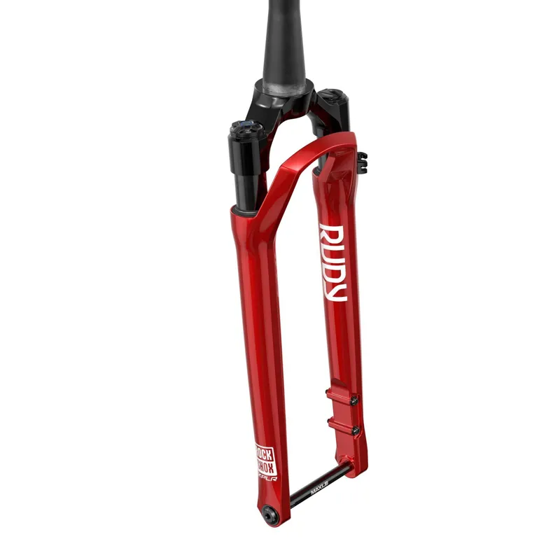 RockShox Rudy Ultimate Race Day 2 Crown 700C 12x100 Tapered Fork - Red