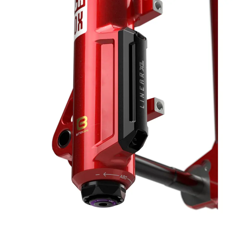 RockShox Lyrik Ultimate Flight Attendant 29er E1 160mm MTB Fork - Red-4