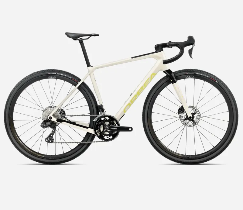 Orbea Terra M20i Team 2025 Gravel Road Bike - Ivory White/Spicy Lime