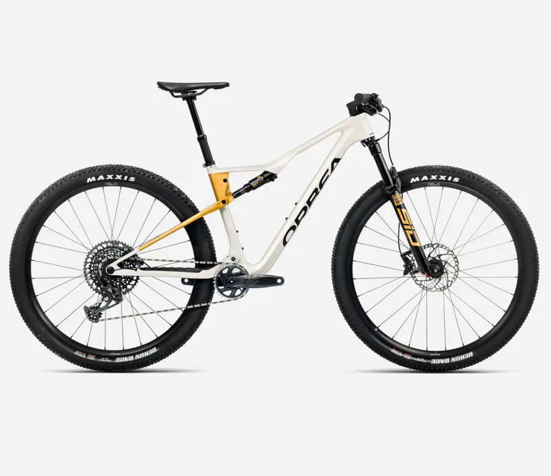 Orbea Oiz M21 29er 2025 Full Suspension Mountain Bike - Ivory White
