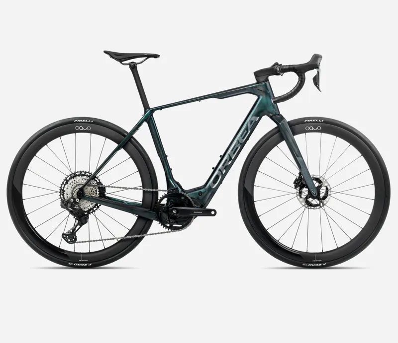 Orbea Denna M10i 2025 Electric Gravel Road Bike - Escape Green/Foggy