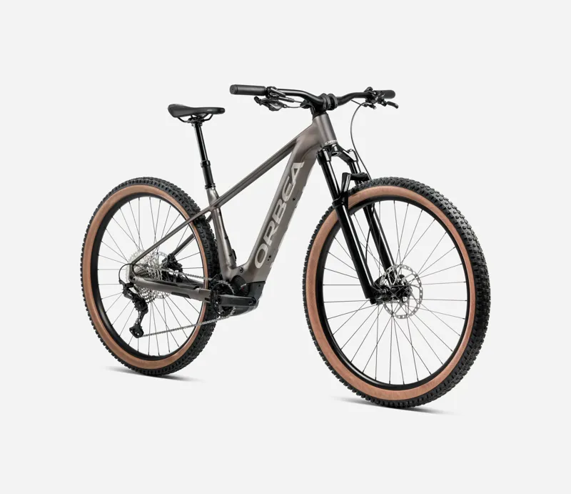 Orbea Urrun 10 2025 Electric Hardtail Mountain Bike - Bronze/Silver-1
