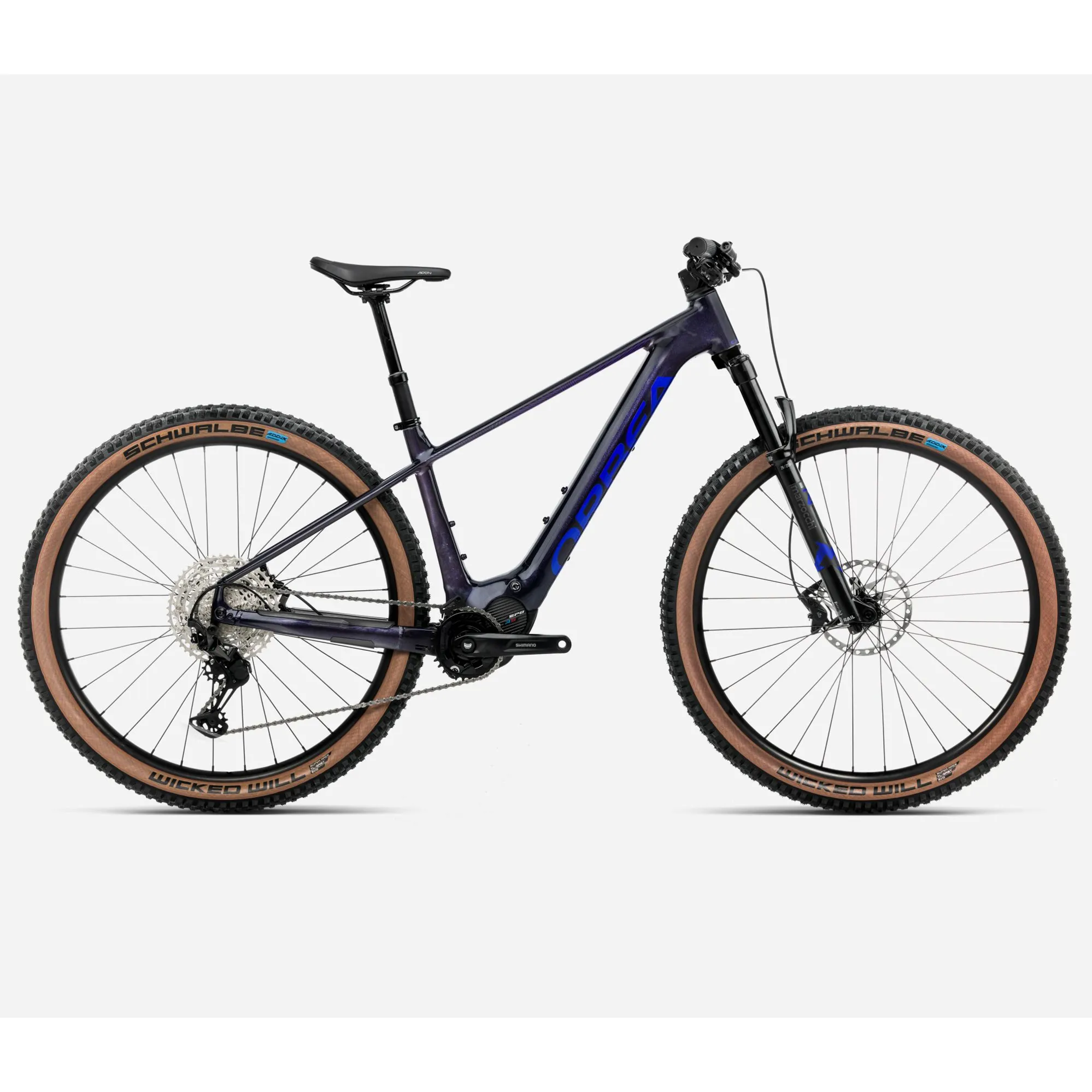 Orbea Urrun 10 2025 Electric Hardtail Mountain Bike Tanzanite/Blue