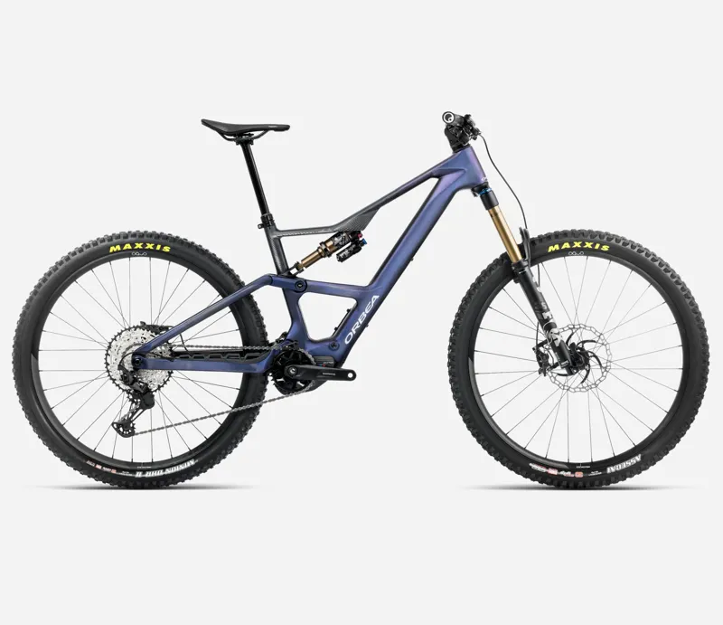 Orbea Rise LT M10 420w 2025 Electric Bike - Tanzanite Carbon View