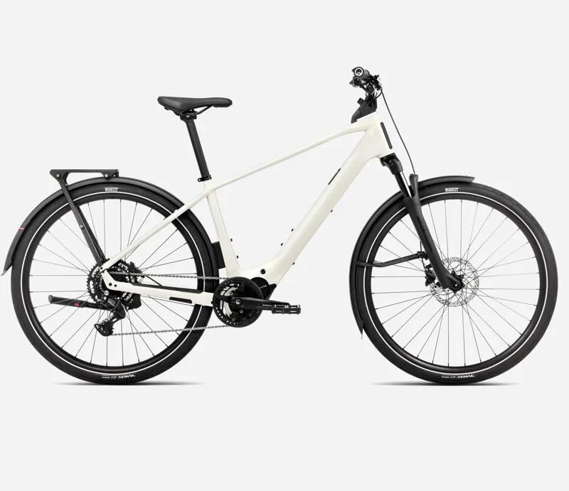 Orbea Kemen Tour 30 2025 Electric Hybrid Bike - Ivory White