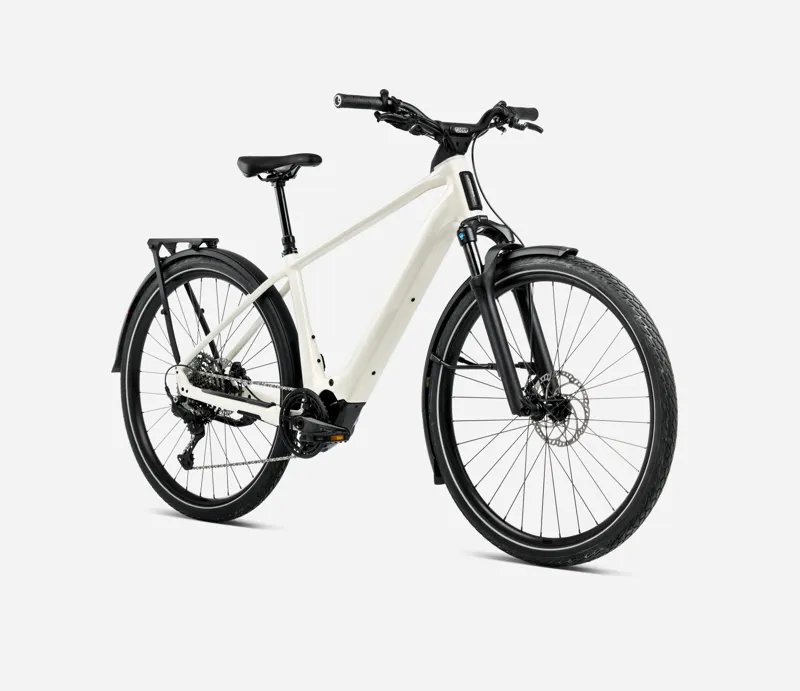 Orbea Kemen Tour 30 2025 Electric Hybrid Bike - Ivory White-1