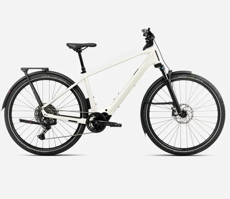 Orbea Kemen Tour 10 2025 Electric Hybrid Bike - Ivory White