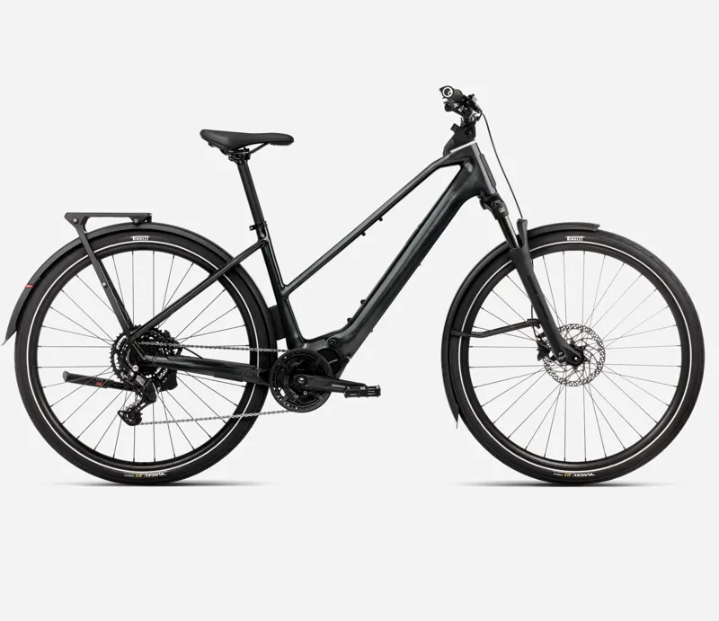 Orbea Kemen Tour 30 Mid 2025 Electric Hybrid Bike - Diamond Black