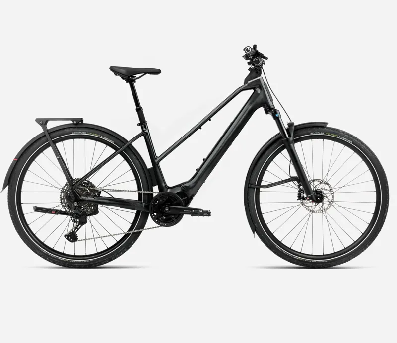Orbea Kemen Tour 10 Mid 2025 Electric Hybrid Bike - Diamond Black