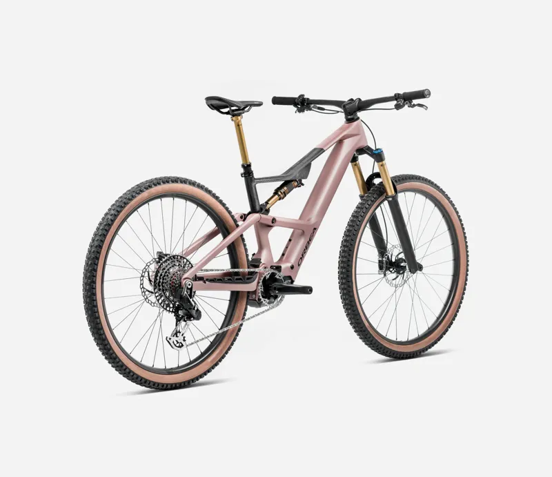 Orbea Rise SL M10 420w 2025 Electric MTB - Desert Rose/Carbon Raw-3