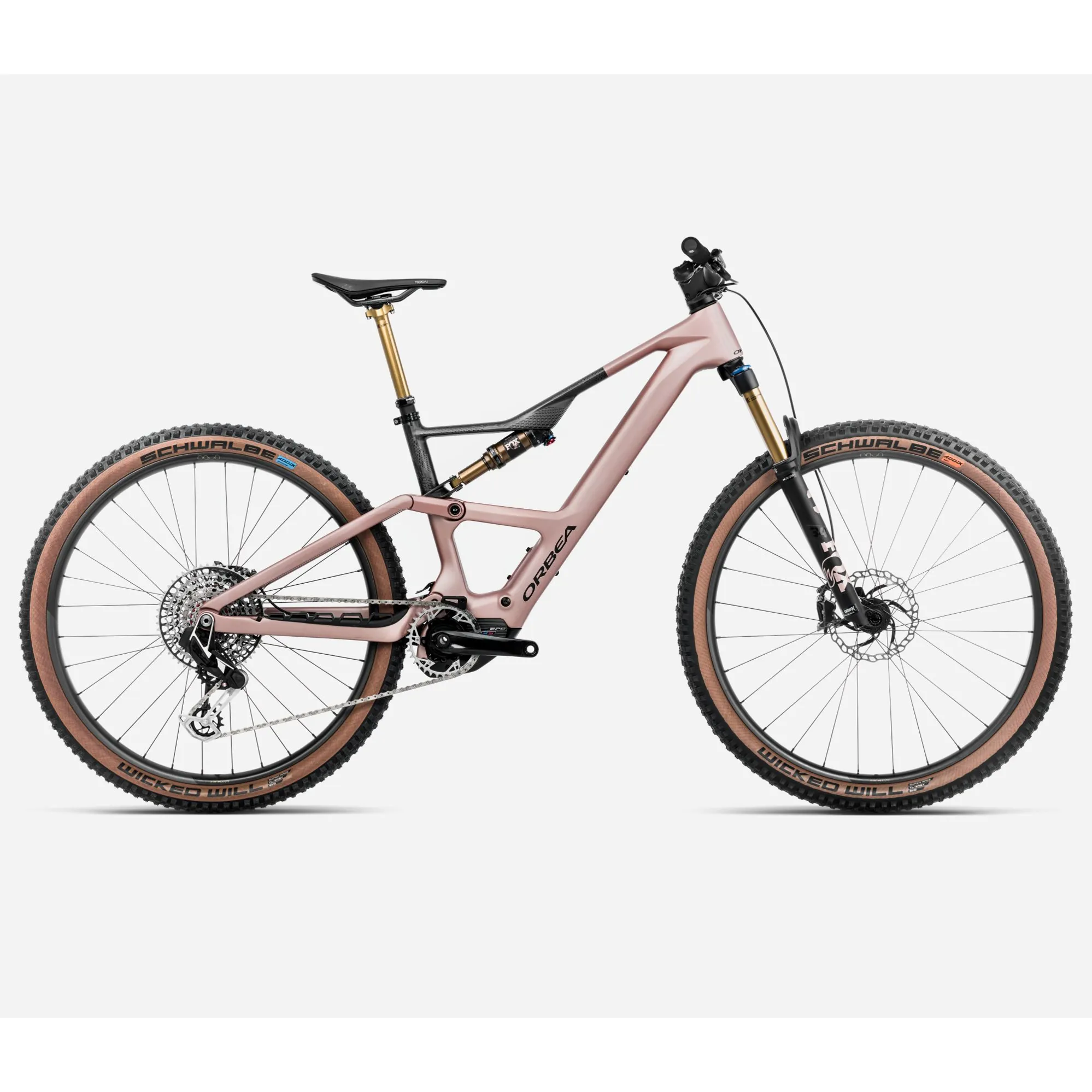 Orbea Rise SL M-LTD 630w 2025 Electric MTB Desert Rose/Carbon Raw
