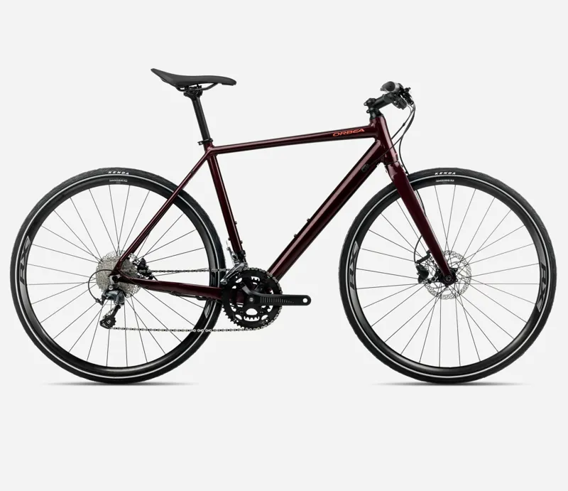 Orbea Vector 10 2025 Hybrid Bike - Burgundy Red