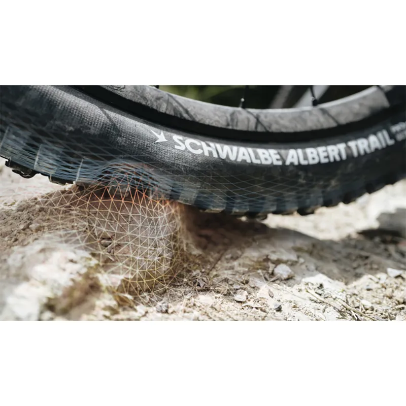 Schwalbe Albert Radial Ultra Soft Trail Pro Folding TLE 29 x 2.50 Tyre-2