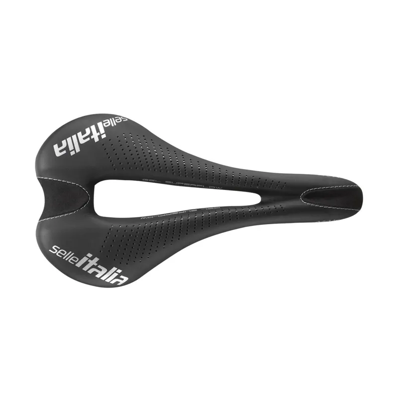 Selle Italia SLR Boost Gel TI316 Superflow Saddle - Black