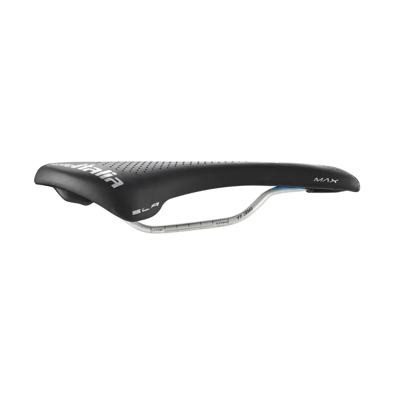 Selle Italia SLR Boost Gel TI316 Superflow Saddle - Black-1