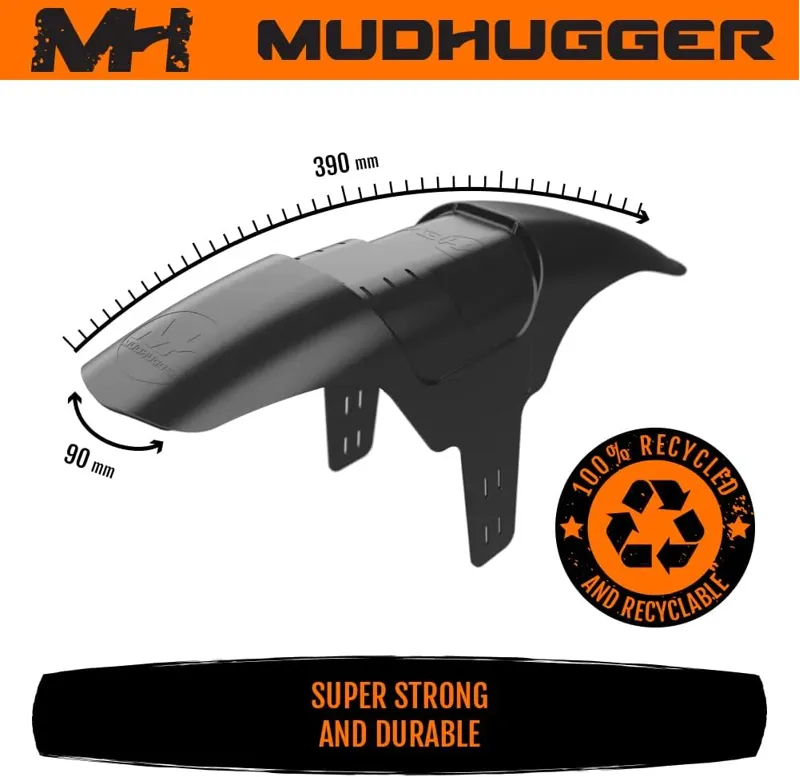 Mudhugger EVO Ziptie Fitting Front Mudguarg - Shorty-3