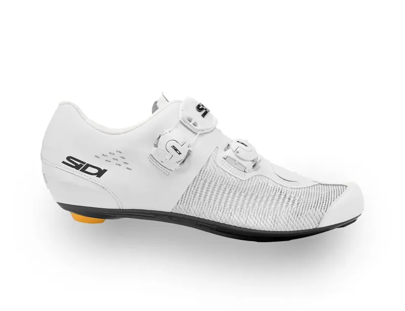 Sidi Genius 10 Knitted Road Shoes - Monochrome White
