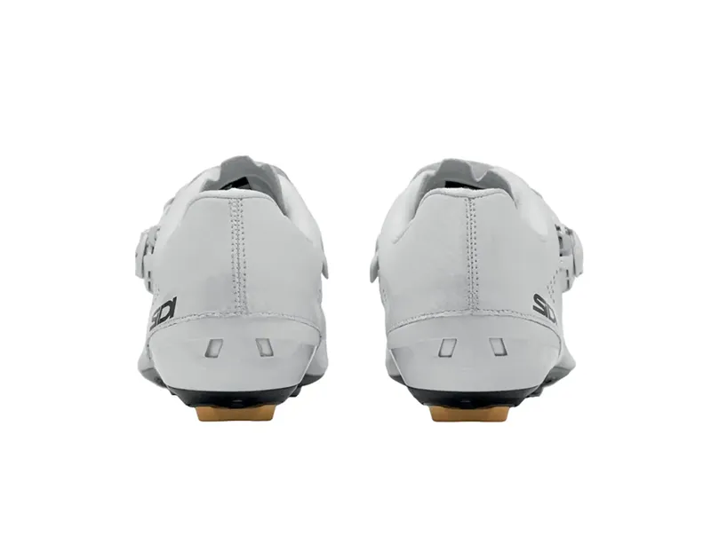 Sidi Genius 10 Knitted Road Shoes - Monochrome White-3