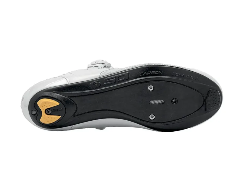 Sidi Genius 10 Knitted Road Shoes - Monochrome White-4