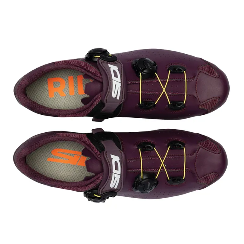 Sidi Genius 10 Road Shoes - Matte Wine-4