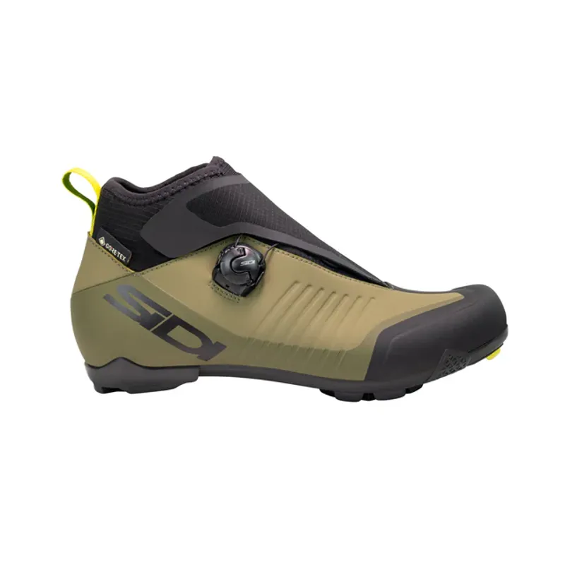 Sidi Hiemx Two Toned MTB Shoes - Black/Green Olive