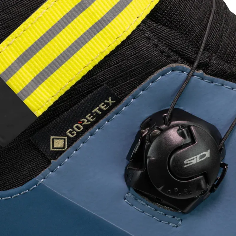 Sidi Nix Fluo Road Shoes - Navy/Yellow Fluo-8