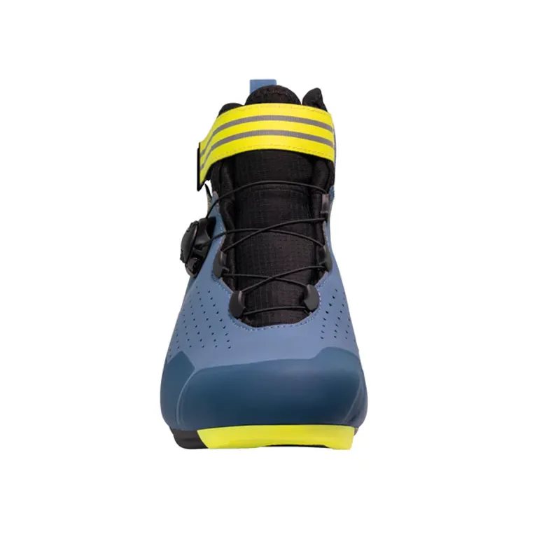 Sidi Nix Fluo Road Shoes - Navy/Yellow Fluo-3