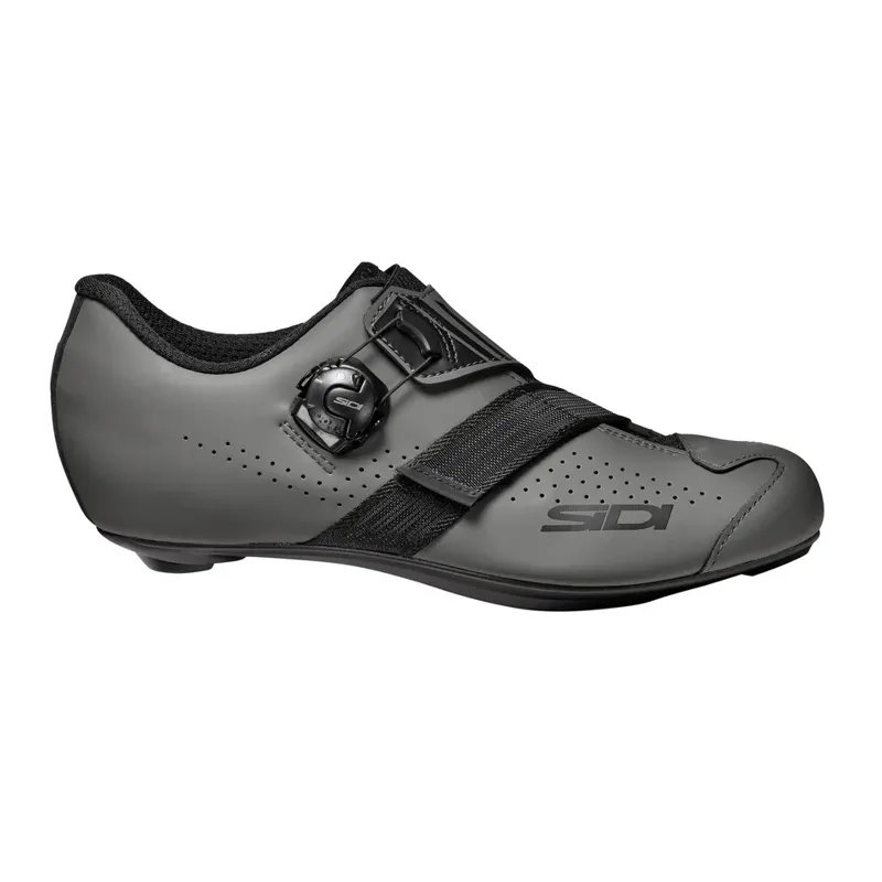 Sidi Prima Mega Fit Road Shoes - Monochrome Anthracite/Black