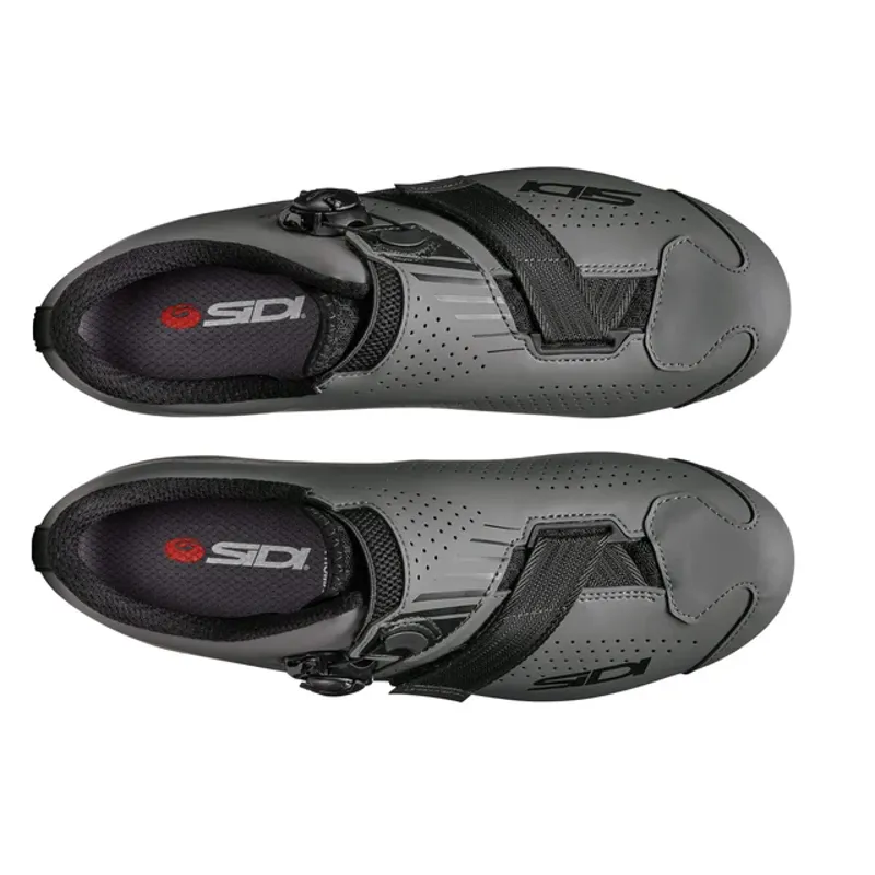 Sidi Prima Mega Fit Road Shoes - Monochrome Anthracite/Black-2