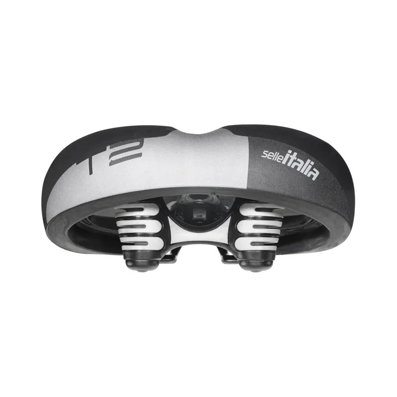 Selle Italia T2 Flow Commuter Saddle - Black-3