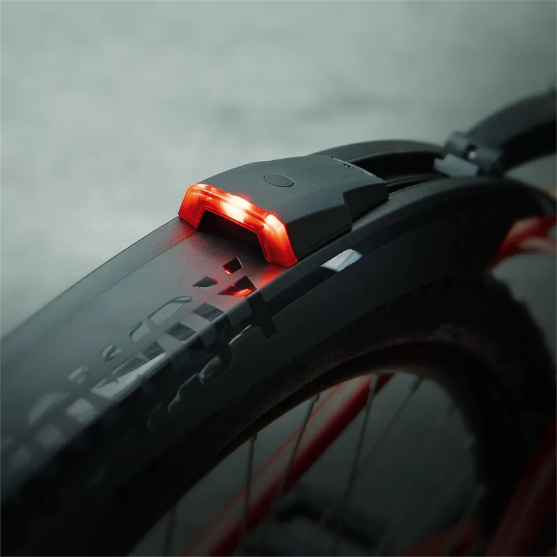 SKS Rowdy Rear USB Mudguard Light - Black-3