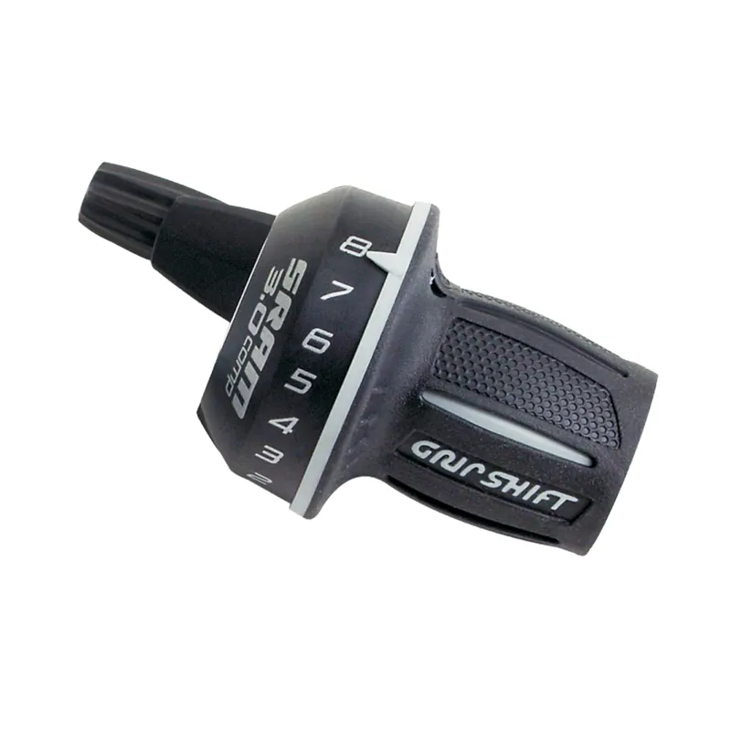 SRAM 3.0 Grip Shift Twist Shifter - Black - Right Hand 8 Speed