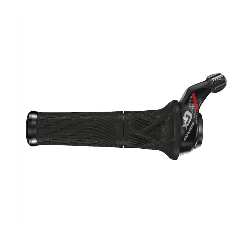 SRAM Shifter GX Grip Shift 11 Speed Rear + With Locking Grip - Red