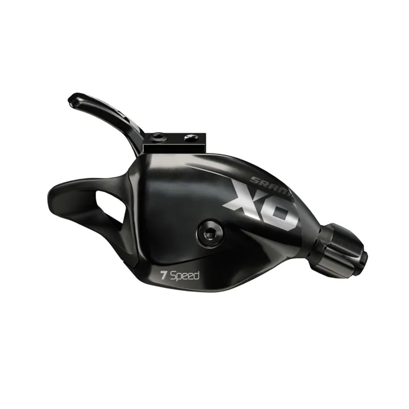 Sram X01DH Trigger 7-Speed Rear Shifter + Discrete Clamp - Black