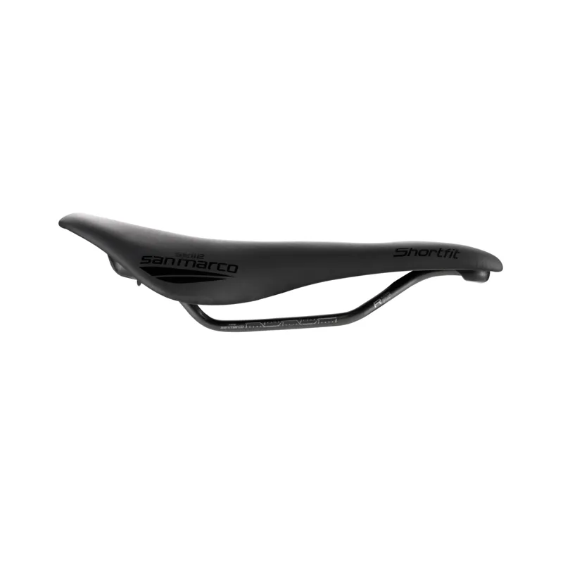 Selle San Marco Shortfit 130 Racing Saddle - S3 - Black-2