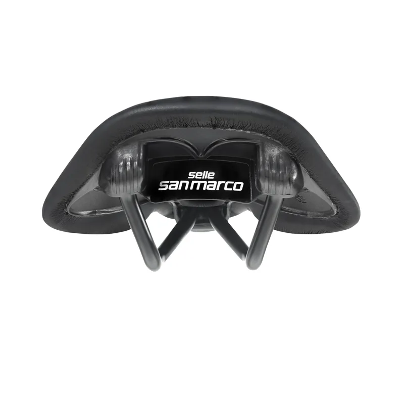 Selle San Marco Shortfit 130 Dynamic Saddle - S3 - Black-4