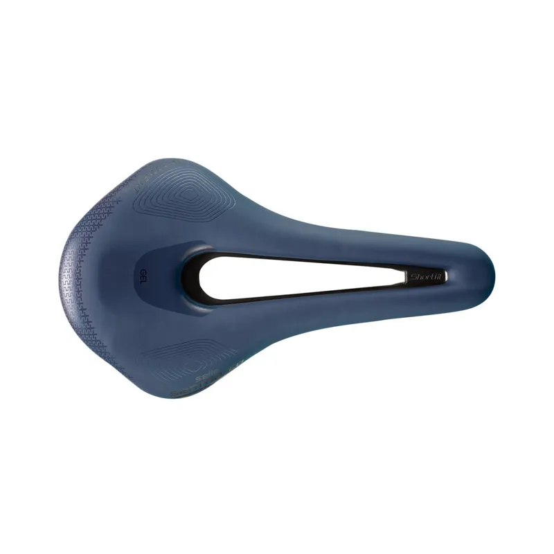 Selle San Marco Shortfit 2.0 Supercomfort Racing Saddle - Ocean Blue