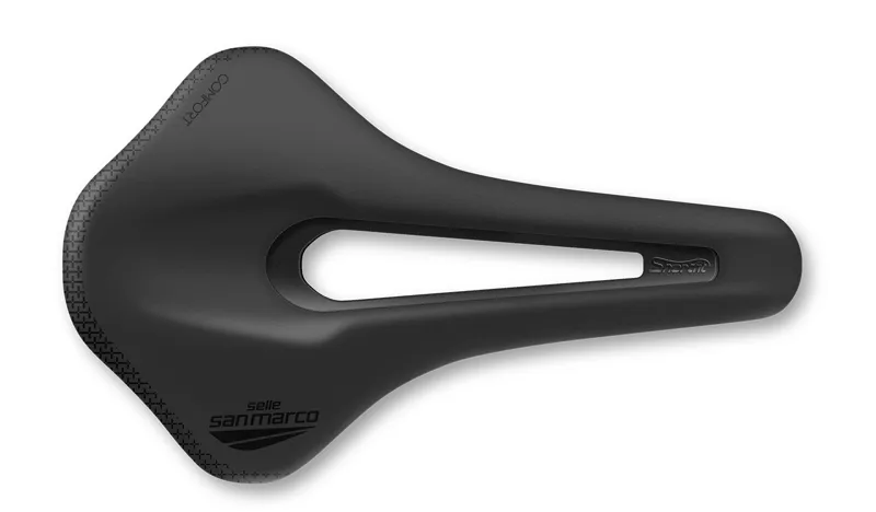 Selle San Marco Shortfit 2.0 Comfort Dynamic Saddle - Black