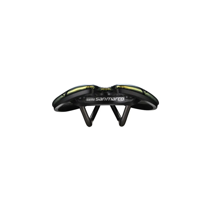 Selle San Marco Aspide Short Racing Saddle - Iridescent Gold-4