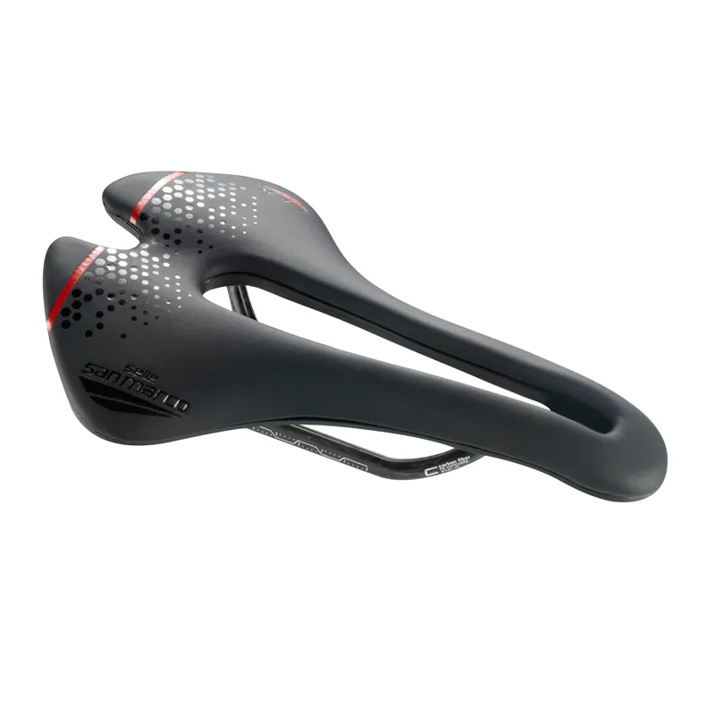 Selle San Marco Aspide Short Carbon FX Saddle - Black-2