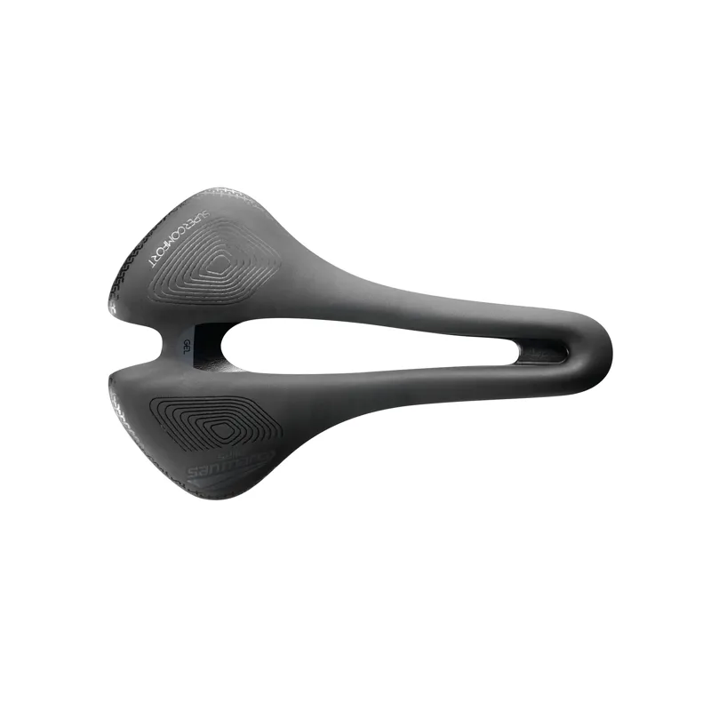 Selle San Marco Aspide Short Supercomfort Racing Saddle - Black