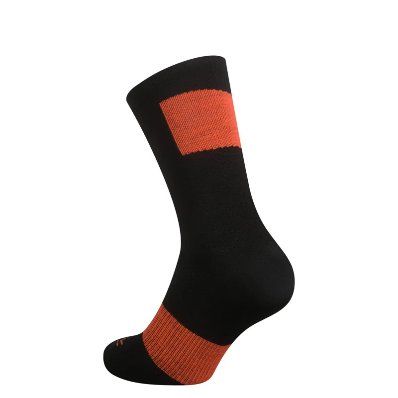 Rapha Trail Socks - Black/Orange-2