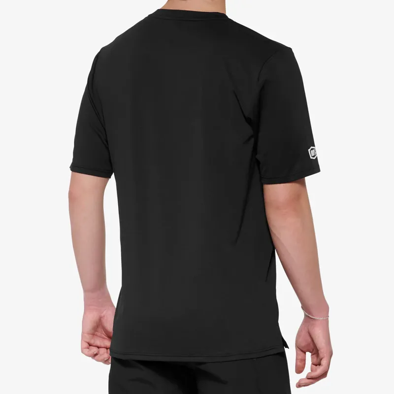 100 Percent Airmatic Men's Short Sleeve Jersey - Black-1